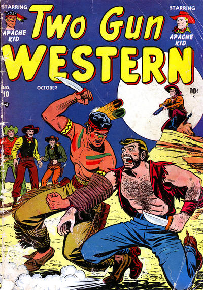 Cover for Two Gun Western (Marvel, 1950 series) #10