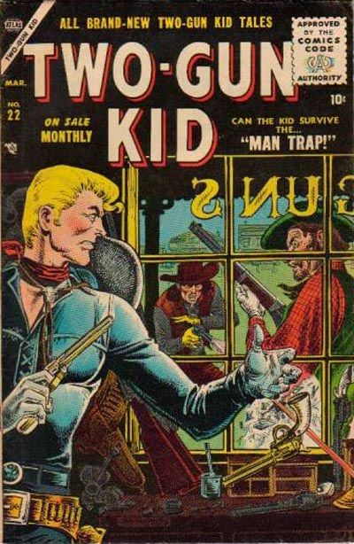 Cover for Two Gun Kid (Marvel, 1953 series) #22