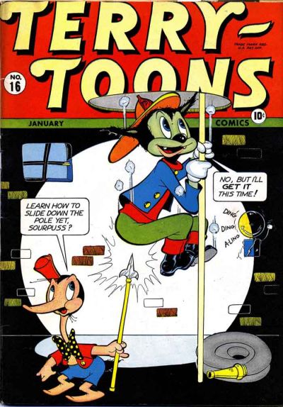Cover for Terry-Toons Comics (Marvel, 1942 series) #16