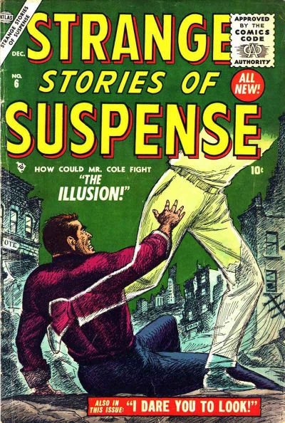Cover for Strange Stories of Suspense (Marvel, 1955 series) #6