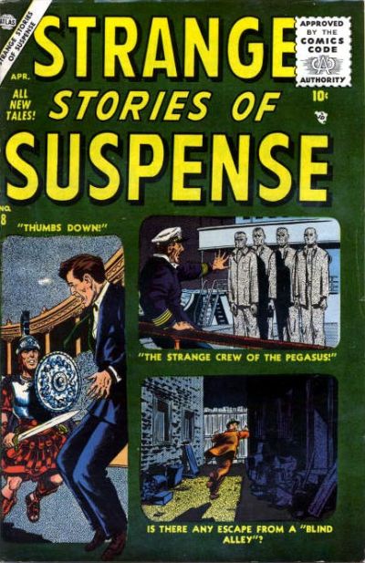 Cover for Strange Stories of Suspense (Marvel, 1955 series) #8