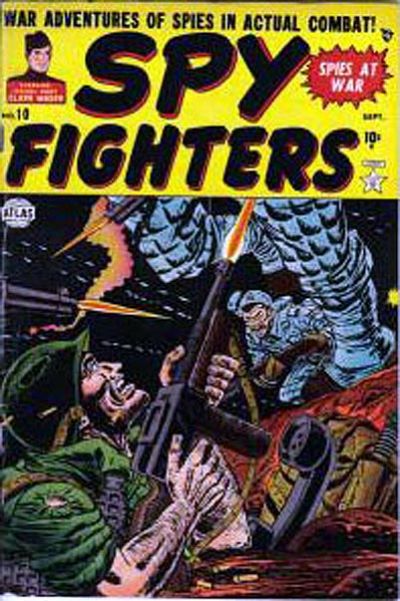 Cover for Spy Fighters (Marvel, 1951 series) #10