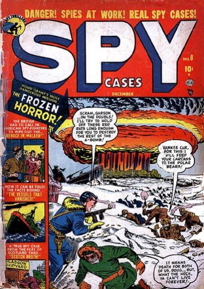 Cover for Spy Cases (Marvel, 1950 series) #8