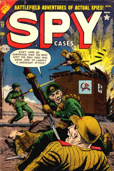 Cover for Spy Cases (Marvel, 1950 series) #12