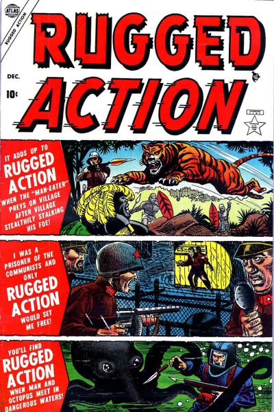 Cover for Rugged Action (Marvel, 1954 series) #1