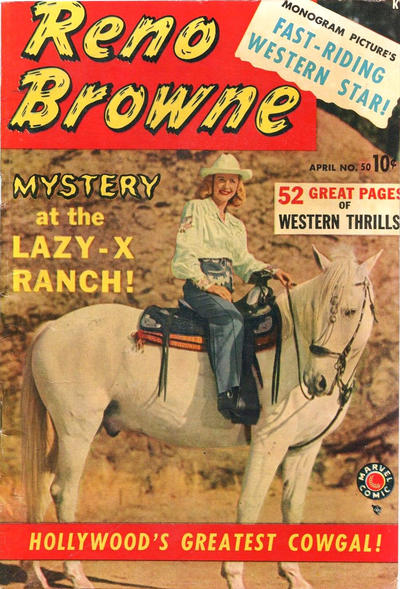 Cover for Reno Browne (Marvel, 1950 series) #50