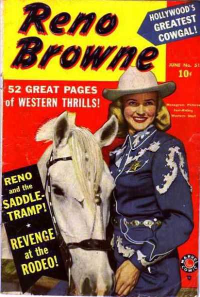Cover for Reno Browne (Marvel, 1950 series) #51