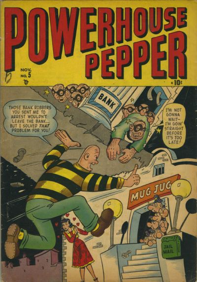 Cover for Powerhouse Pepper (Marvel, 1948 series) #5