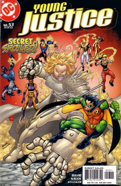 Cover for Young Justice (DC, 1998 series) #53
