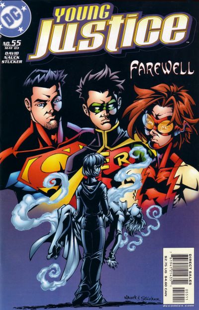 Cover for Young Justice (DC, 1998 series) #55