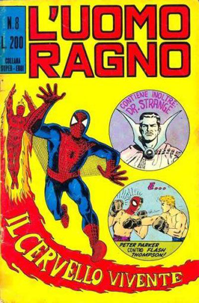 Cover for L'Uomo Ragno [Collana Super-Eroi] (Editoriale Corno, 1970 series) #8