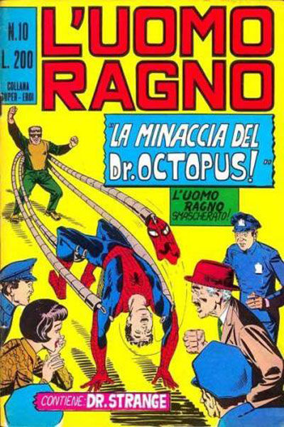 Cover for L'Uomo Ragno [Collana Super-Eroi] (Editoriale Corno, 1970 series) #10