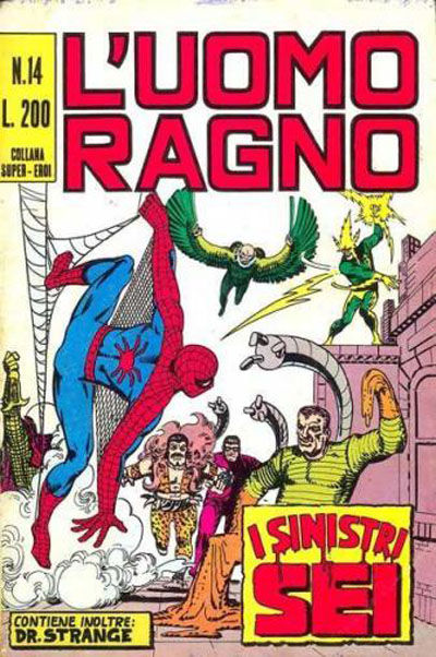 Cover for L'Uomo Ragno [Collana Super-Eroi] (Editoriale Corno, 1970 series) #14