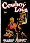 Cover for Cowboy Love (Fawcett, 1949 series) #4