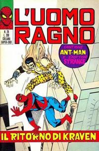 Cover Thumbnail for L'Uomo Ragno [Collana Super-Eroi] (Editoriale Corno, 1970 series) #28