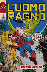 Cover Thumbnail for L'Uomo Ragno [Collana Super-Eroi] (Editoriale Corno, 1970 series) #43