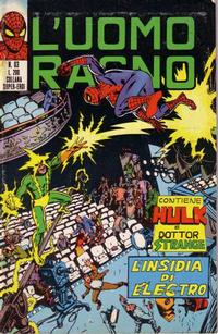 Cover Thumbnail for L'Uomo Ragno [Collana Super-Eroi] (Editoriale Corno, 1970 series) #83