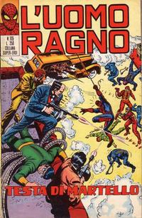 Cover Thumbnail for L'Uomo Ragno [Collana Super-Eroi] (Editoriale Corno, 1970 series) #115