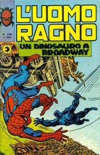 Cover Thumbnail for L'Uomo Ragno [Collana Super-Eroi] (Editoriale Corno, 1970 series) #148