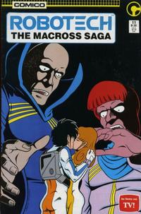 Cover for Robotech: The Macross Saga (Comico, 1985 series) #11 [Direct]