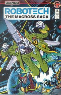 Cover for Robotech: The Macross Saga (Comico, 1985 series) #12 [Direct]