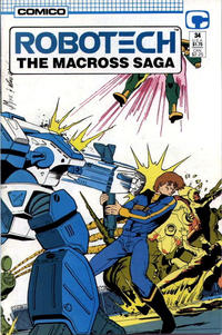 Cover Thumbnail for Robotech: The Macross Saga (Comico, 1985 series) #34
