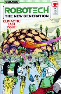 Cover Thumbnail for Robotech: The New Generation (Comico, 1985 series) #25