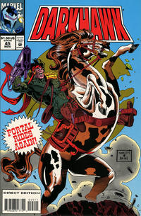 Cover for Darkhawk (Marvel, 1991 series) #45