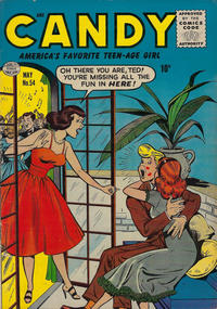 Cover Thumbnail for Candy (Quality Comics, 1947 series) #54