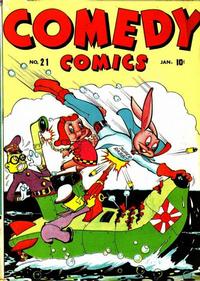 Cover Thumbnail for Comedy Comics (Marvel, 1942 series) #21