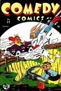 Cover Thumbnail for Comedy Comics (Marvel, 1942 series) #22
