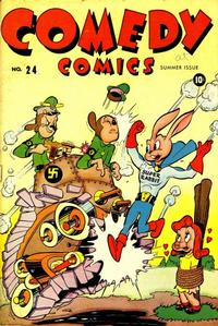 Cover Thumbnail for Comedy Comics (Marvel, 1942 series) #24