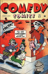 Cover Thumbnail for Comedy Comics (Marvel, 1942 series) #27