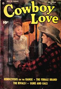 Cover Thumbnail for Cowboy Love (Fawcett, 1949 series) #5