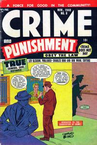 Cover Thumbnail for Crime and Punishment (Lev Gleason, 1948 series) #8