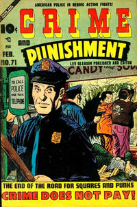 Cover Thumbnail for Crime and Punishment (Lev Gleason, 1948 series) #71