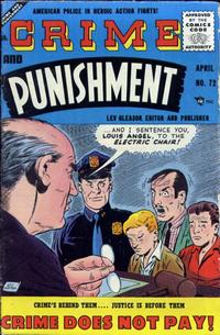 Cover Thumbnail for Crime and Punishment (Lev Gleason, 1948 series) #72
