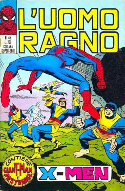 Cover for L'Uomo Ragno [Collana Super-Eroi] (Editoriale Corno, 1970 series) #45
