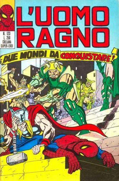 Cover for L'Uomo Ragno [Collana Super-Eroi] (Editoriale Corno, 1970 series) #123