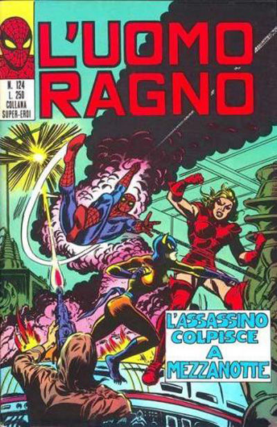 Cover for L'Uomo Ragno [Collana Super-Eroi] (Editoriale Corno, 1970 series) #124