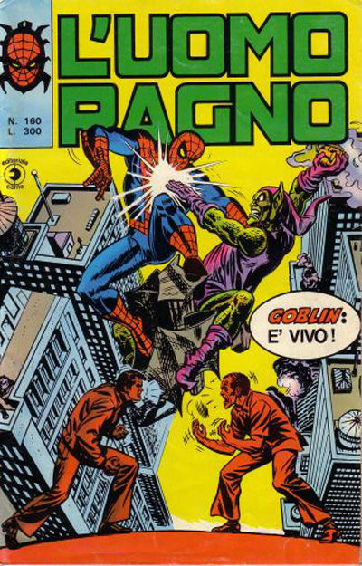 Cover for L'Uomo Ragno [Collana Super-Eroi] (Editoriale Corno, 1970 series) #160