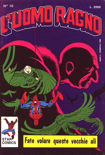 Cover for L'Uomo Ragno (Edizioni Star Comics, 1987 series) #10
