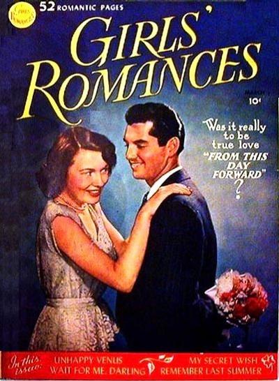 Cover for Girls' Romances (DC, 1950 series) #1