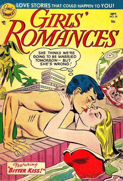 Cover for Girls' Romances (DC, 1950 series) #28