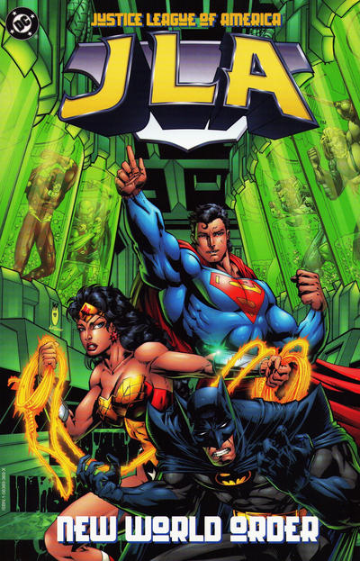 Cover for JLA (DC, 1997 series) #[1] - New World Order