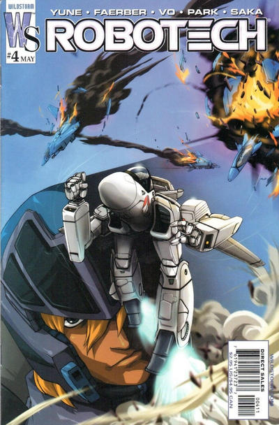 Cover for Robotech (DC, 2003 series) #4 [Long Vo Cover]
