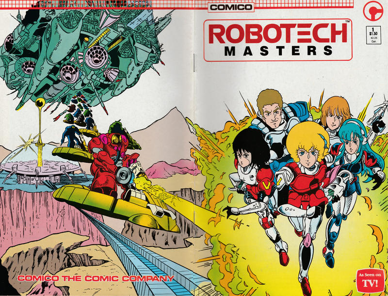 Cover for Robotech Masters (Comico, 1985 series) #1
