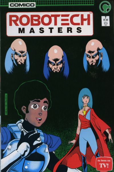 Cover for Robotech Masters (Comico, 1985 series) #7
