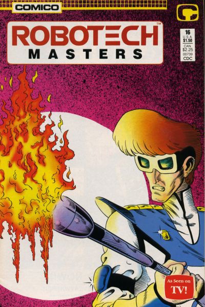 Cover for Robotech Masters (Comico, 1985 series) #16