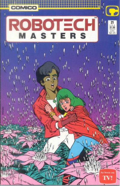 Cover for Robotech Masters (Comico, 1985 series) #21